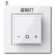 IQ Watt THERMOSTAT D white (белый) WI-FI электронный терморегулятор для теплого пола